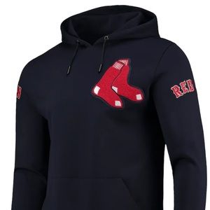 Boston Red Sox Pro Standard Team Logo Pullover Hoodie - Navy